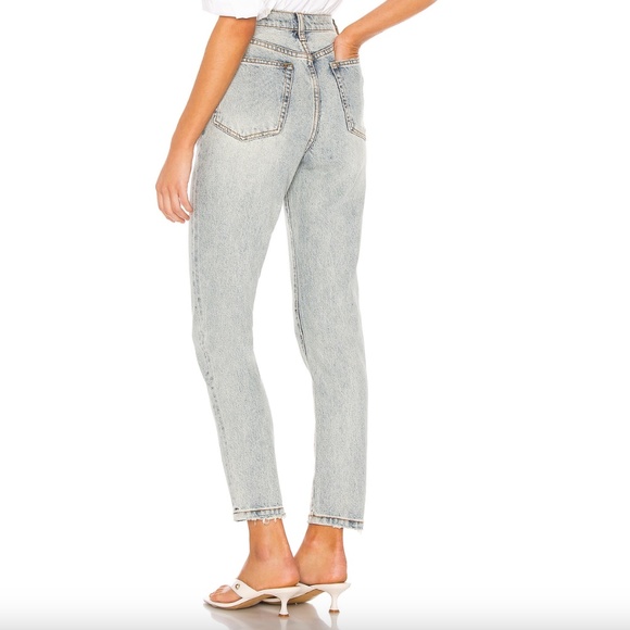 WeWoreWhat Danielle High Rise Straight Jeans - Picture 2 of 7